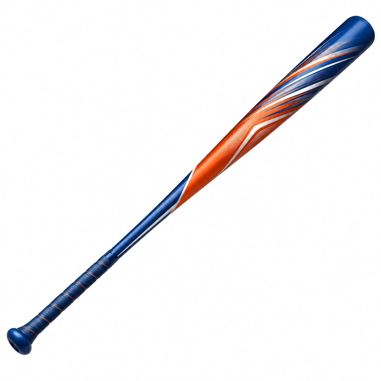 Bate de Béisbol Ligero Azul y Naranja para Adultos
