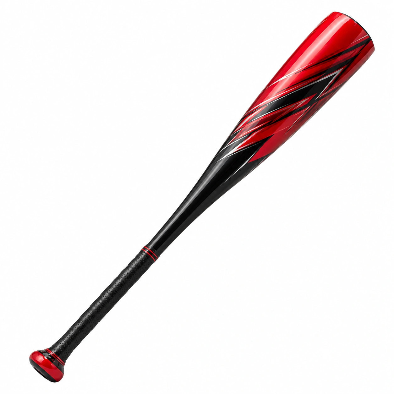 Bate de béisbol ligero rojo/negro