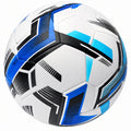 Balón de Fútbol Tamaño 5 Blanco/Azul/Negro