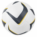 Balón de fútbol blanco, negro y amarillo para uso profesional