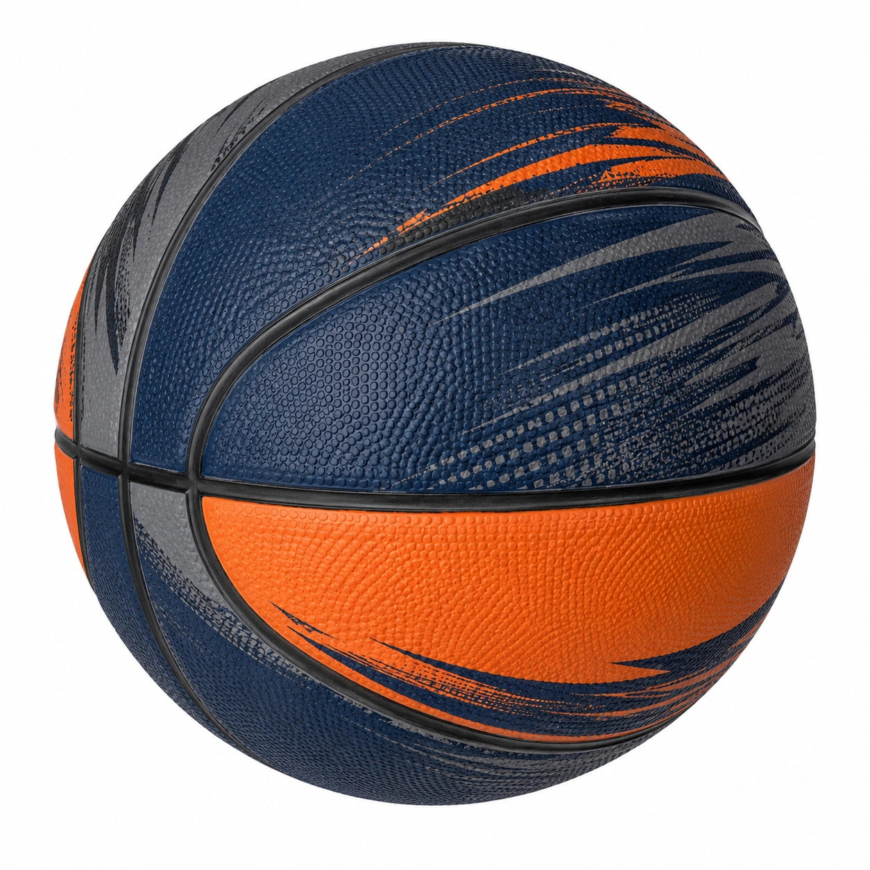 Balón de Baloncesto Exterior/Interior Azul/Naranja Resistente