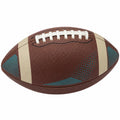 Balón de Fútbol Americano Marrón con Diseño Beige