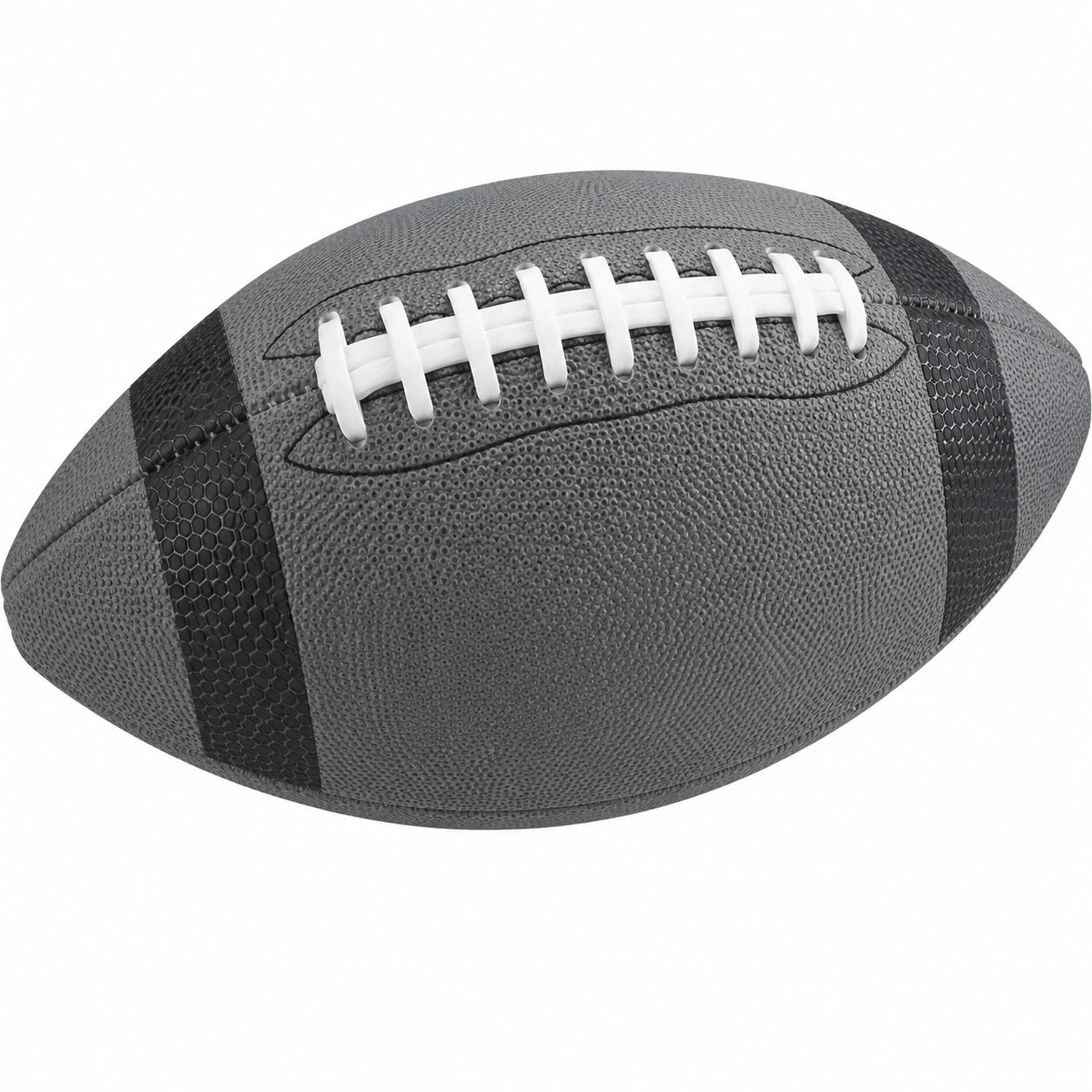 Balón de Fútbol Americano para Adultos Gris y Negro