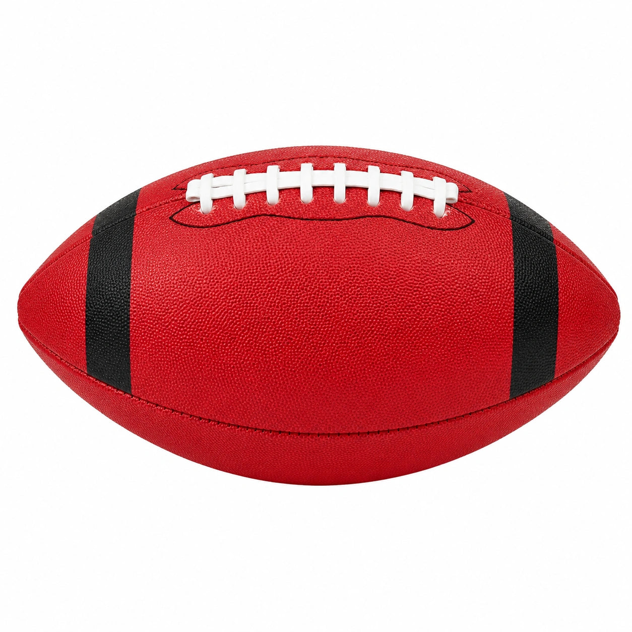 Balón de Fútbol Americano para Entrenamiento en Rojo y Negro