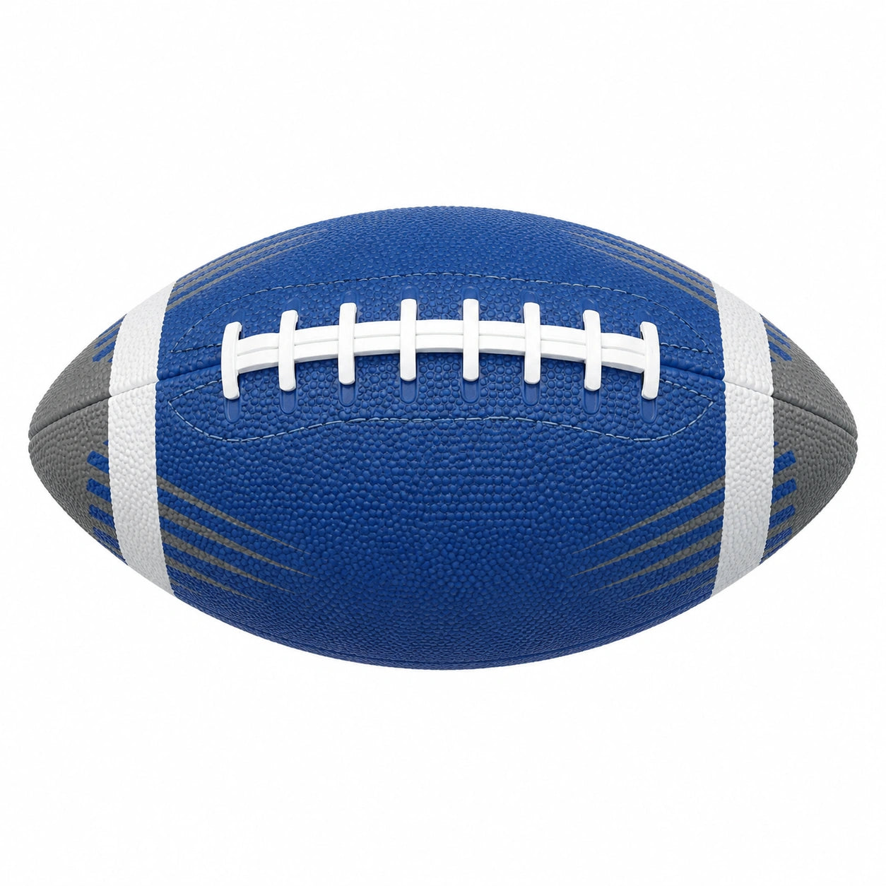 Balón de Fútbol Americano Azul y Gris 28x15cm Agarre Óptimo