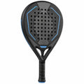 Paleta de Padel Negra con Detalles Azules
