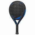 Pala de Pádel Negro y Azul con Diseño Aerodinámico