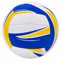Balón de voleibol azul, amarillo y blanco para exteriores