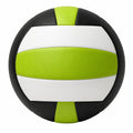 Balón de Voleibol Verde Negro Blanco de 21 cm