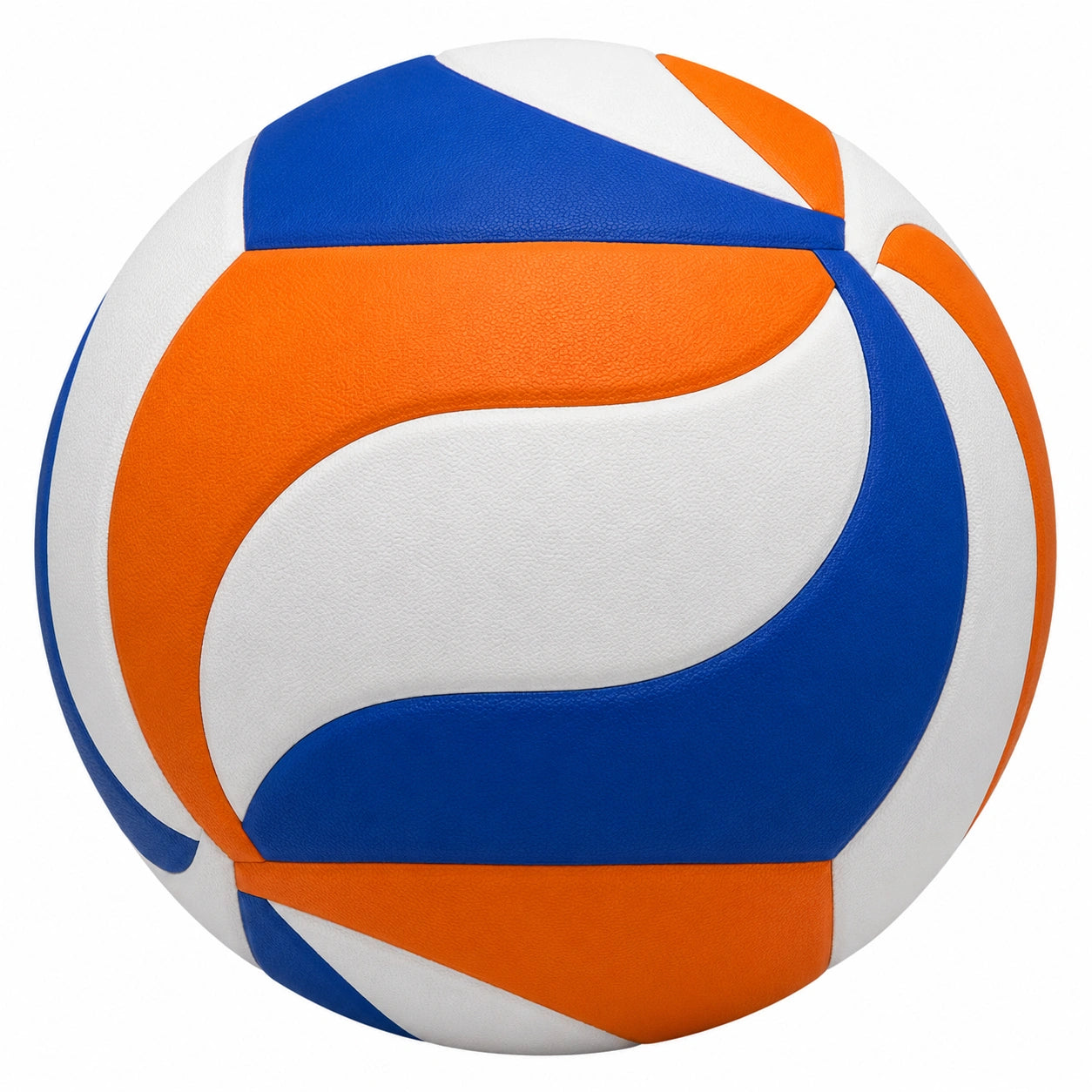 Balón de Voleibol Exterior Talla 5 Azul Naranja Blanco