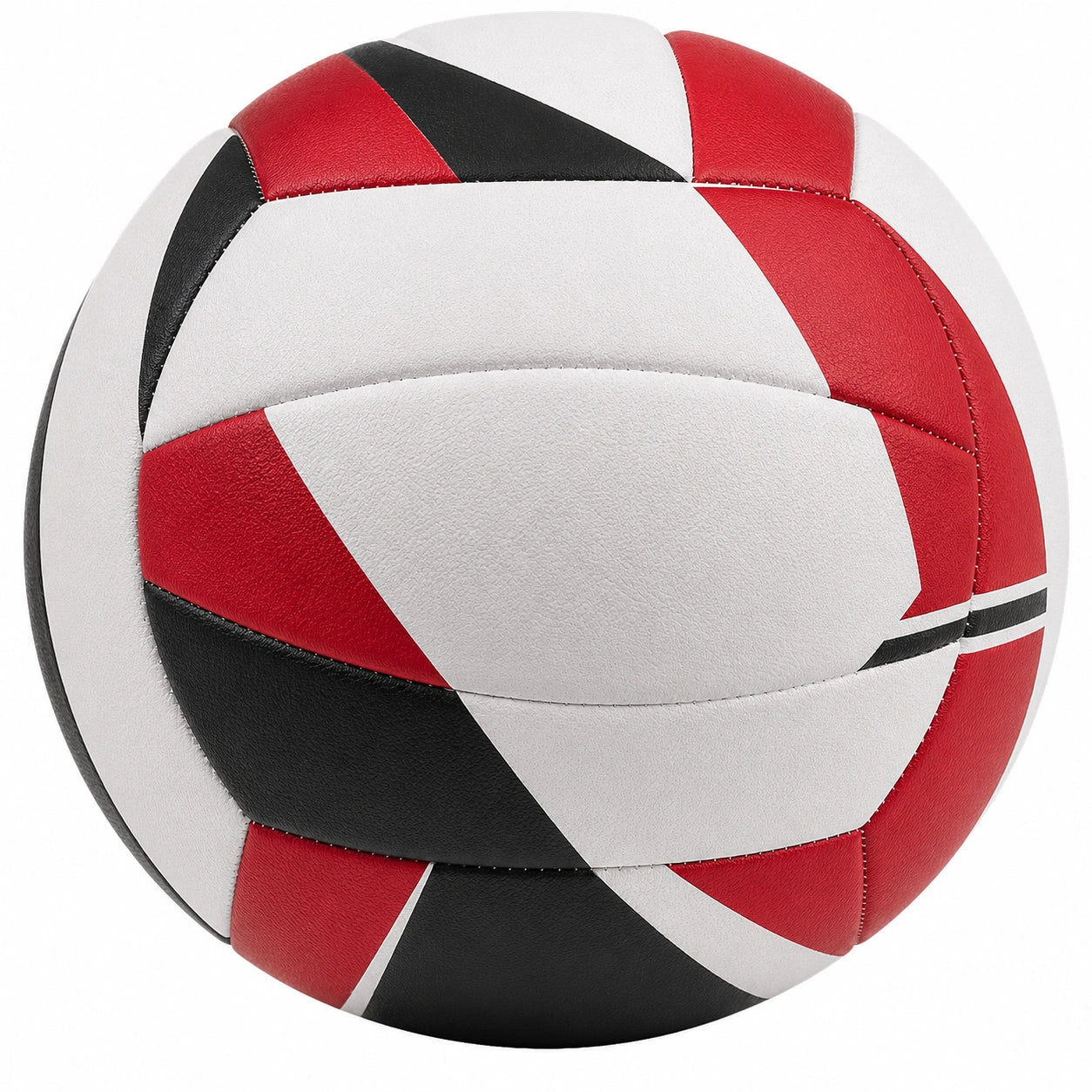 Balón de Voleibol Tamaño Oficial Rojo/Negro/Blanco