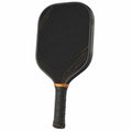 Pala de Pickleball Negra con Detalles Naranjas