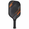 Pala de Pickleball de Grafito Negra y Naranja para Adultos