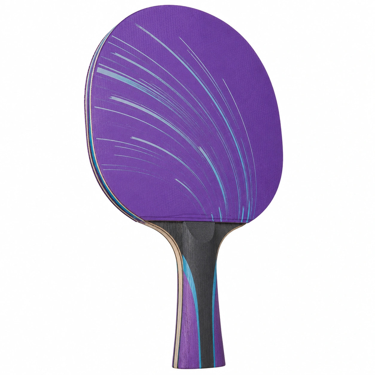 Pala de Tenis de Mesa Multicapa Púrpura