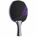 Pala de ping pong profesional negra y púrpura