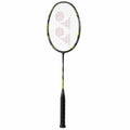 Raqueta de Bádminton Ligera para Adultos Negro y Amarillo
