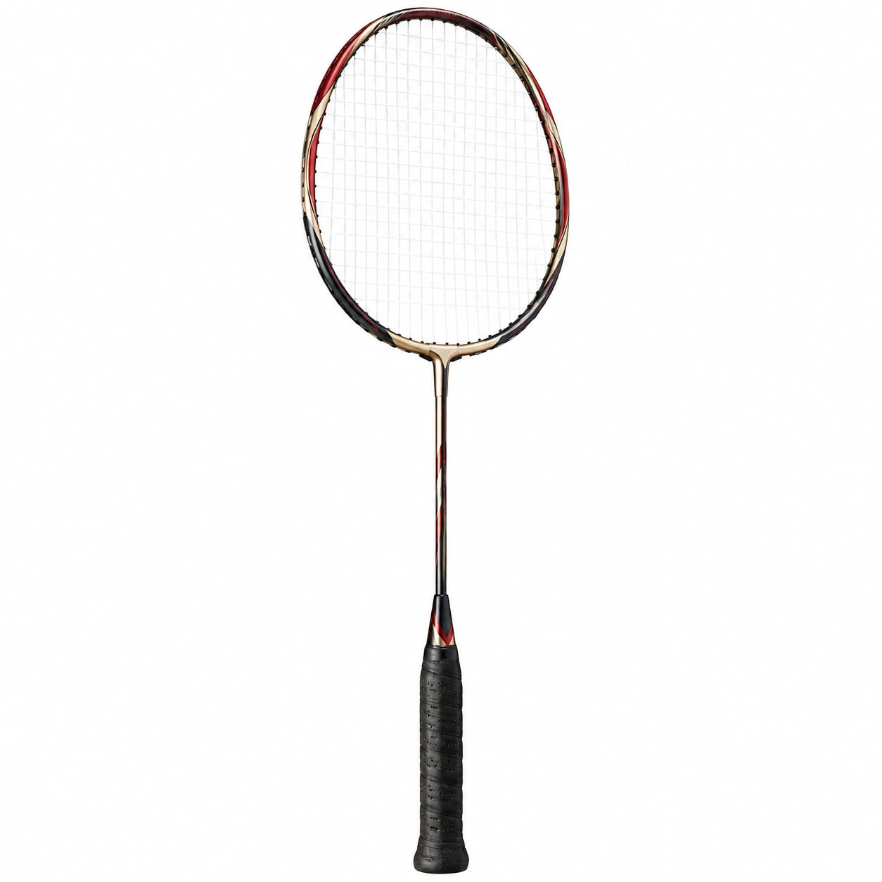 Raqueta de Bádminton Avanzada Negro/Dorado 67.5cm