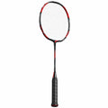 Raqueta de Bádminton Aerodinámica Roja y Negra